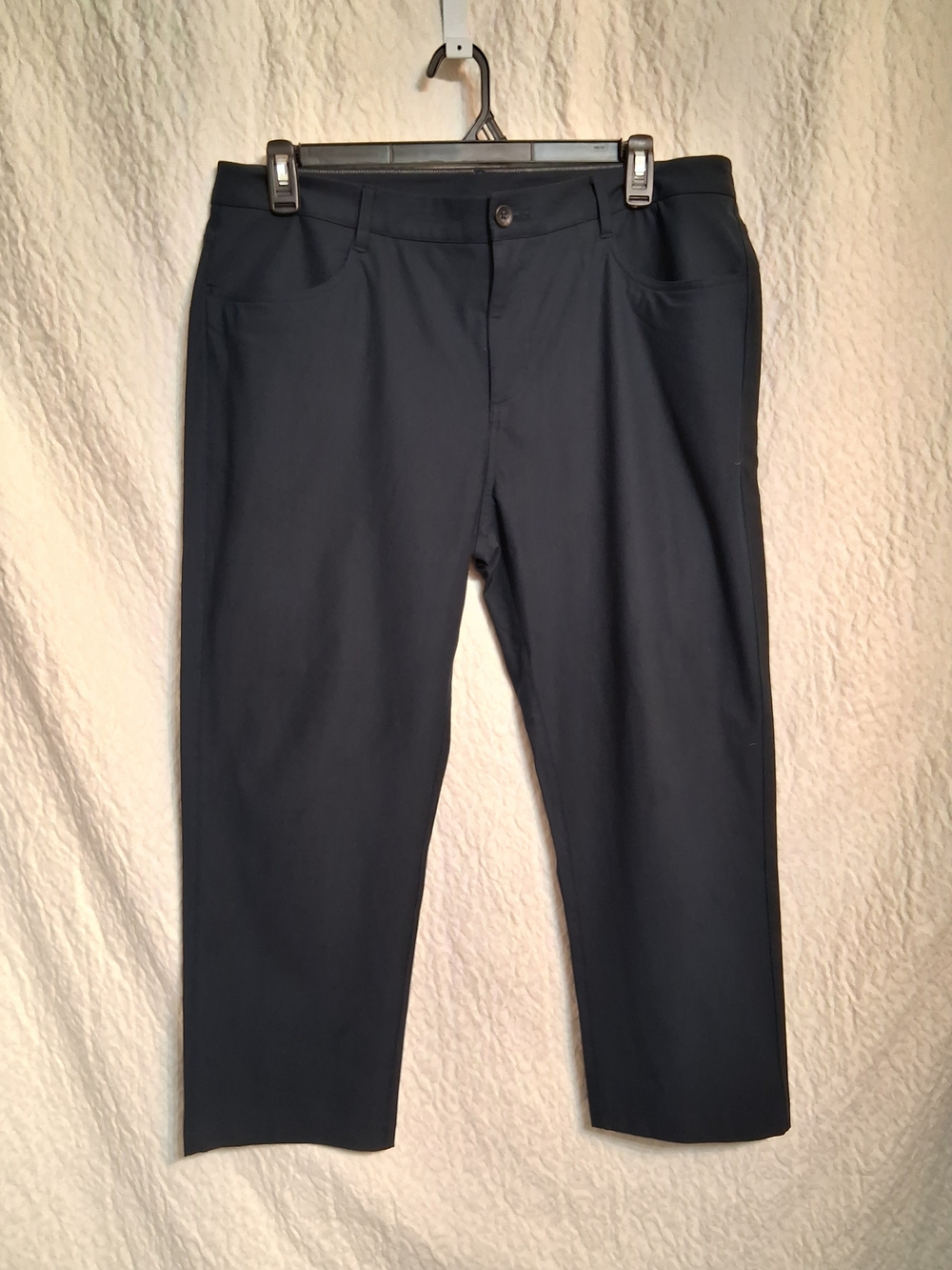 Vuori Navy Slim Dress Pants